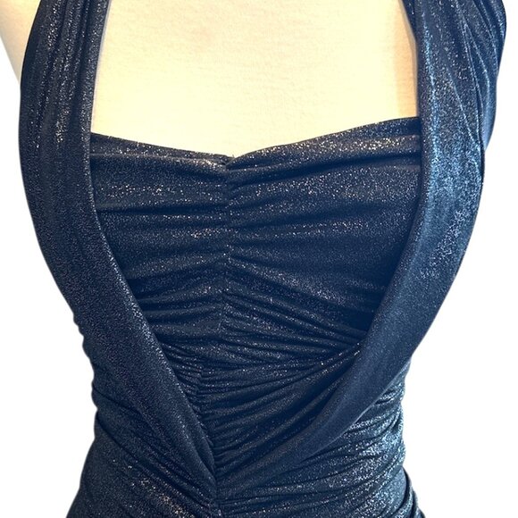 Twenty Sparkly Glitter Bodycon Halter Mini Dress - Picture 4 of 11